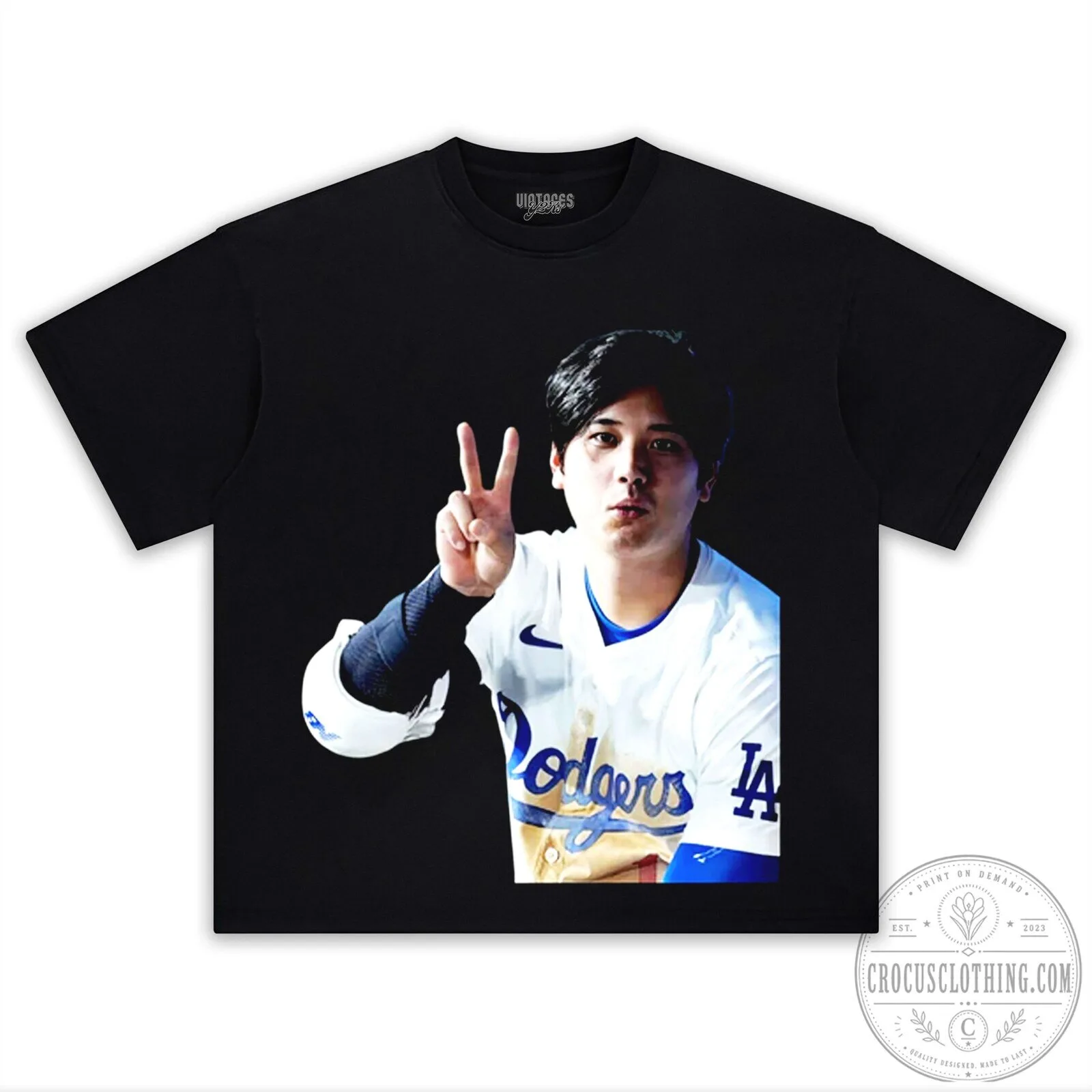 Los Angeles Dodgers T-Shirt for Shohei Ohtani Baseball Fans