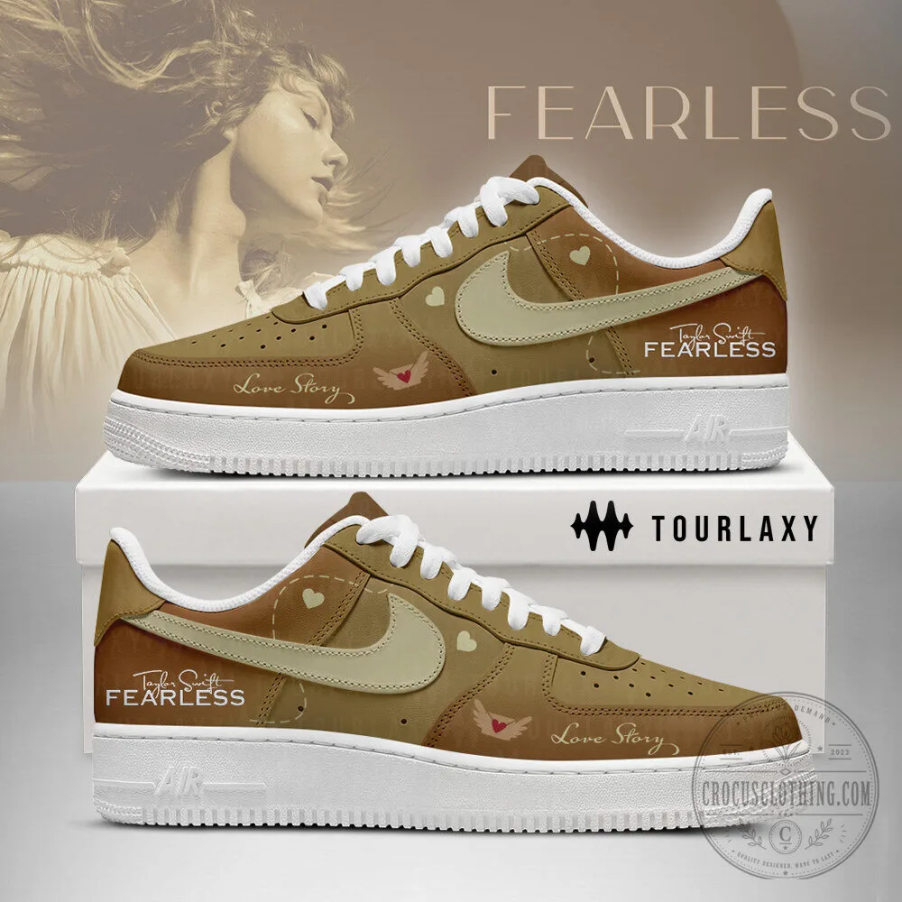 Taylor Swift Fearless Album Love Story Sneakers Shoes